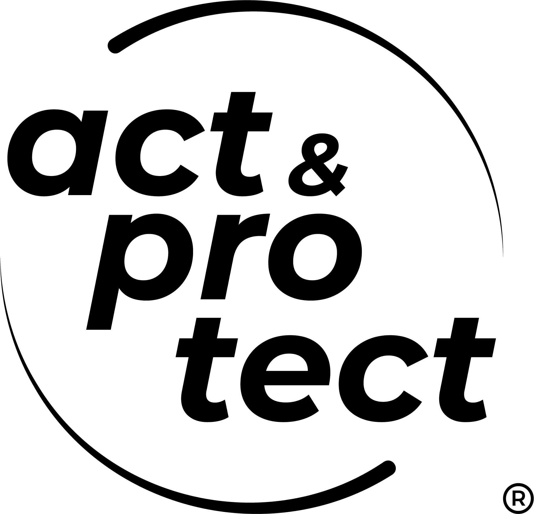 Logo act & protect®