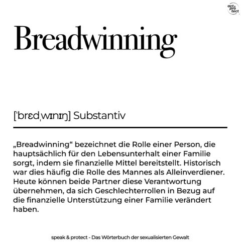 Breadwinning