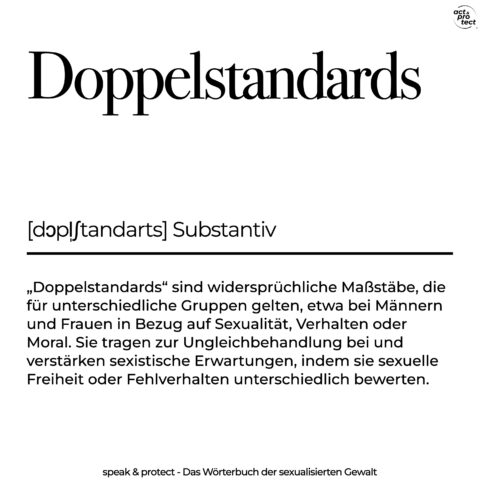 Doppelstandards