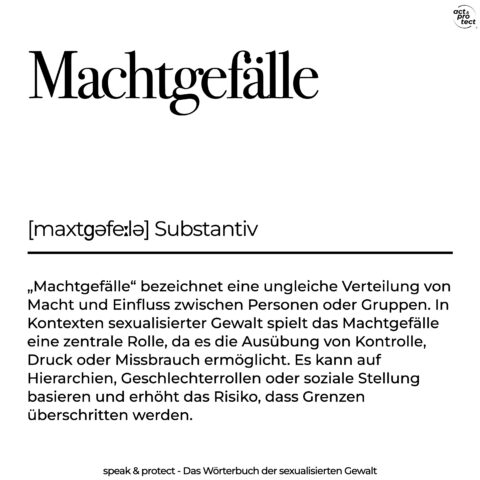 Machtgefälle