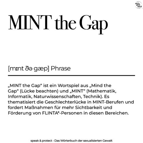 MINT the Gap