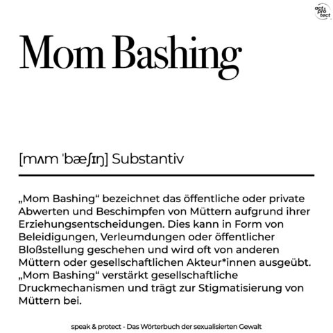 Mom Bashing