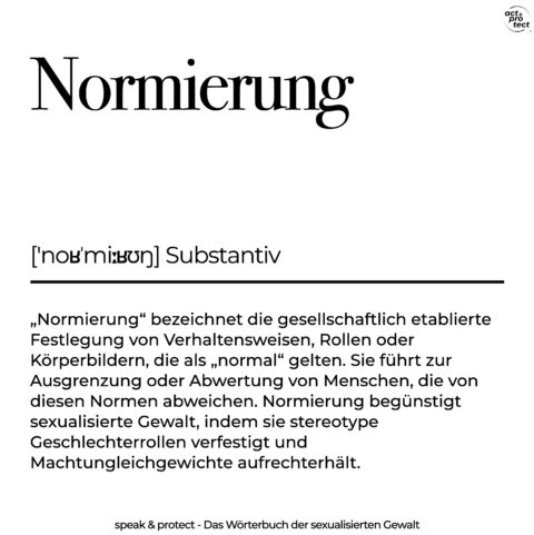 Normierung