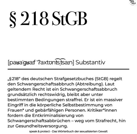 § 218 StGB