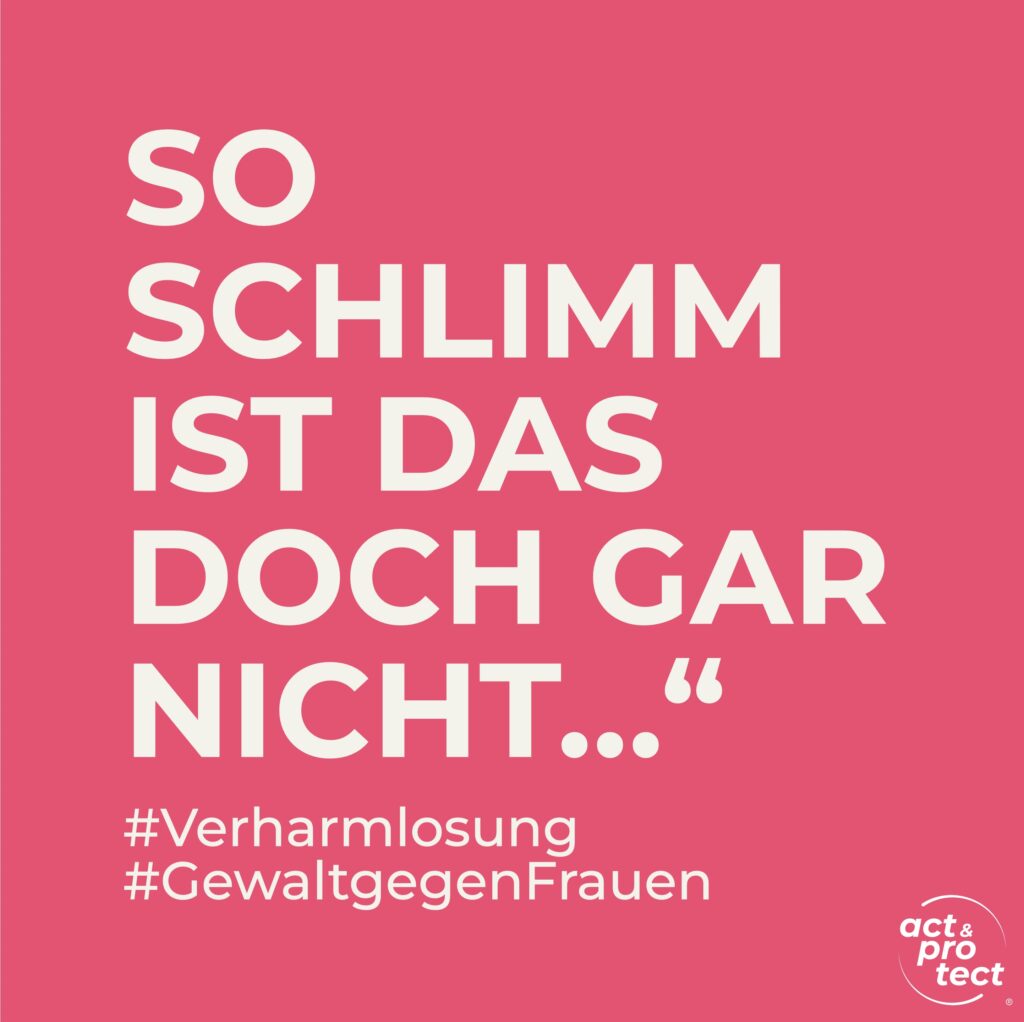 So schlimm ist das doch gar nicht #Verharmlosung