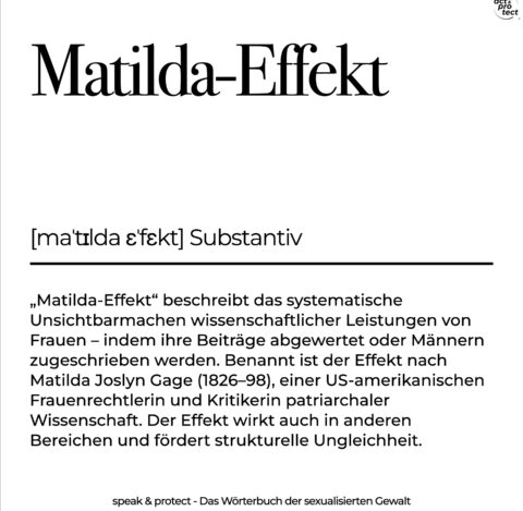 Matilda-Effekt