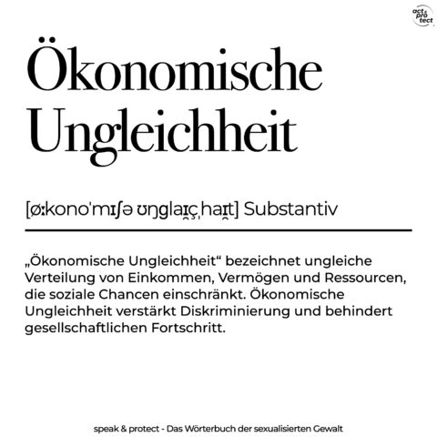 Ökonomische Ungleichheit