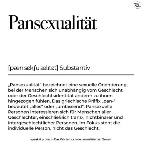 Pansexualität