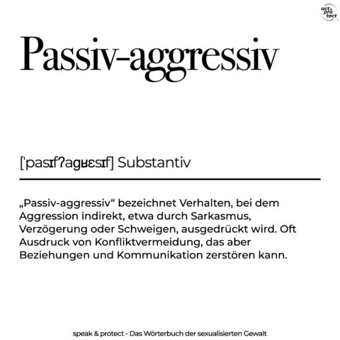 Passiv-aggressiv
