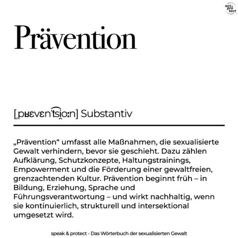 Prävention
