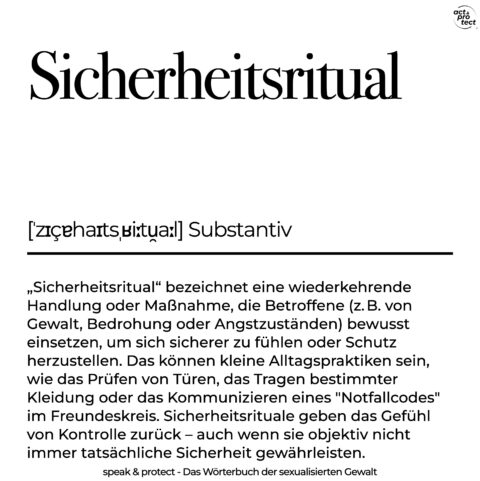 Sicherheitsritual