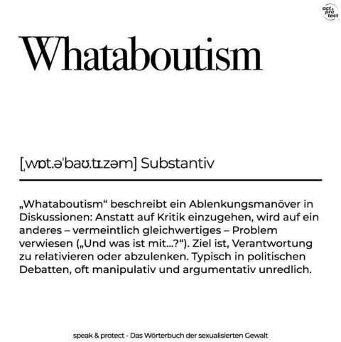 Whataboutism