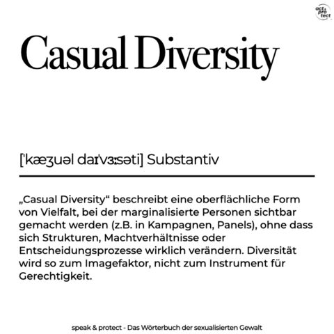 Casual Diversity
