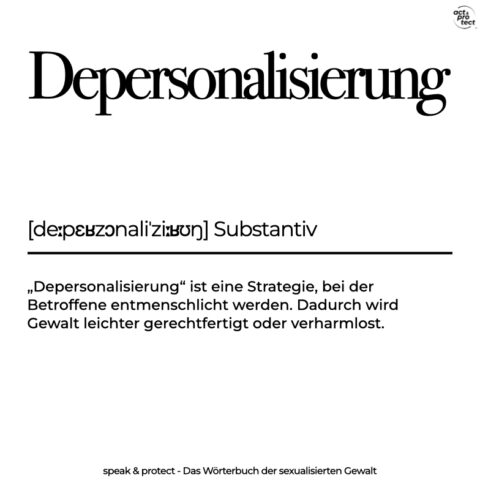 Depersonalisierung