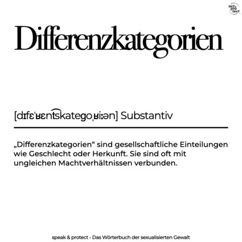 Differenzkategorien