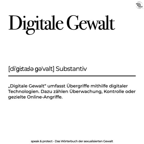 Digitale Gewalt