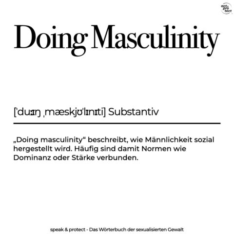 Doing Masculinity