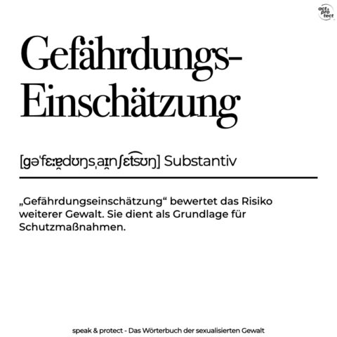 Gefährdungseinschätzung
