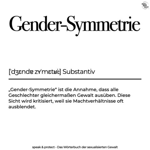 Gender-Symmetrie