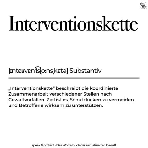 Interventionskette