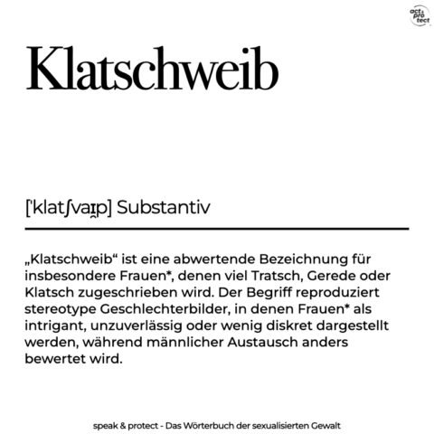 Klatschweib