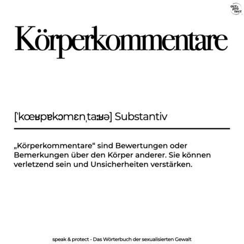 Körperkommentare