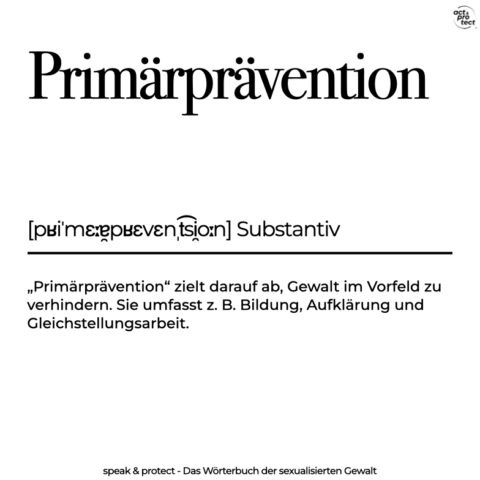 Primärprävention