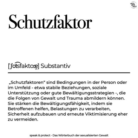 Schutzfaktor