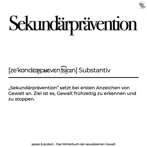 Sekundärprävention