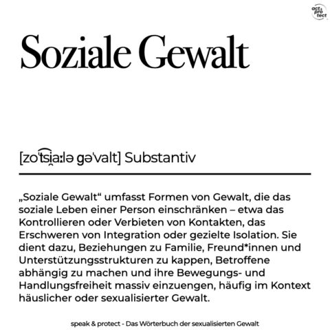 Soziale Gewalt