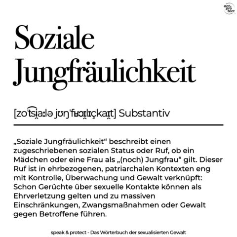 Soziale Jungfräulichkeit