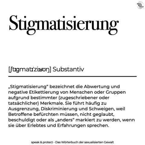 Stigmatisierung
