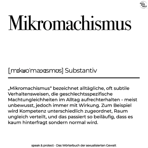 Mikromachismus