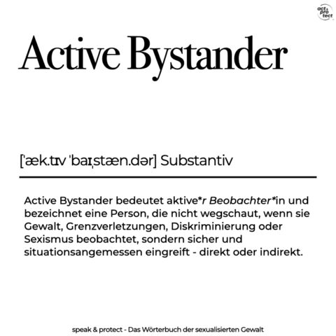 Active Bystander
