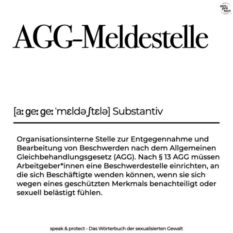 AGG Meldestelle