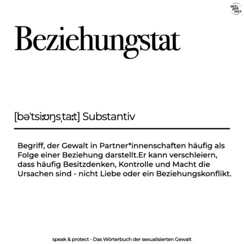 Beziehungstat