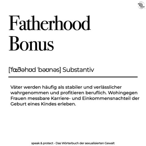 Fatherhood Bonus