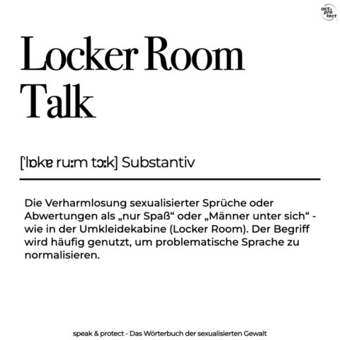 Locker Room Talk