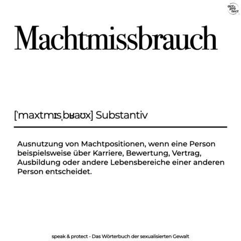Machtmissbrauch