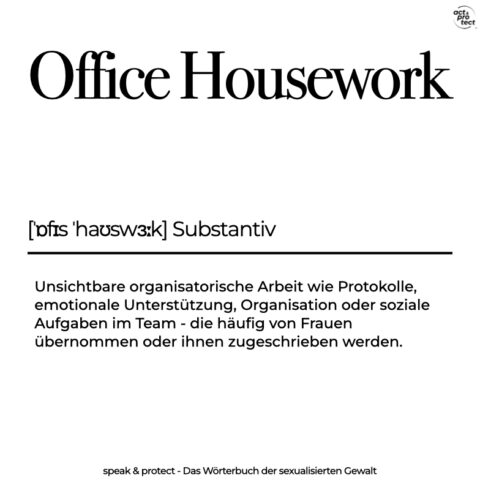 Office Housework