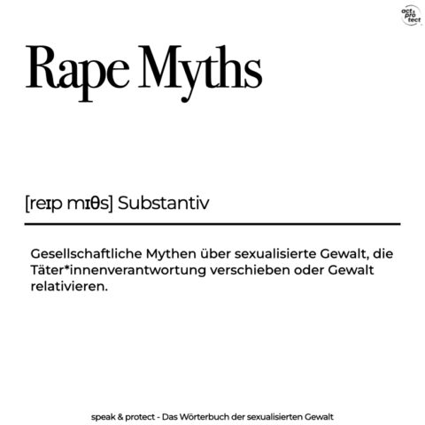 Rape Myths