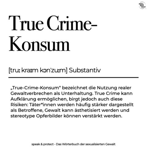 True Crime Konsum